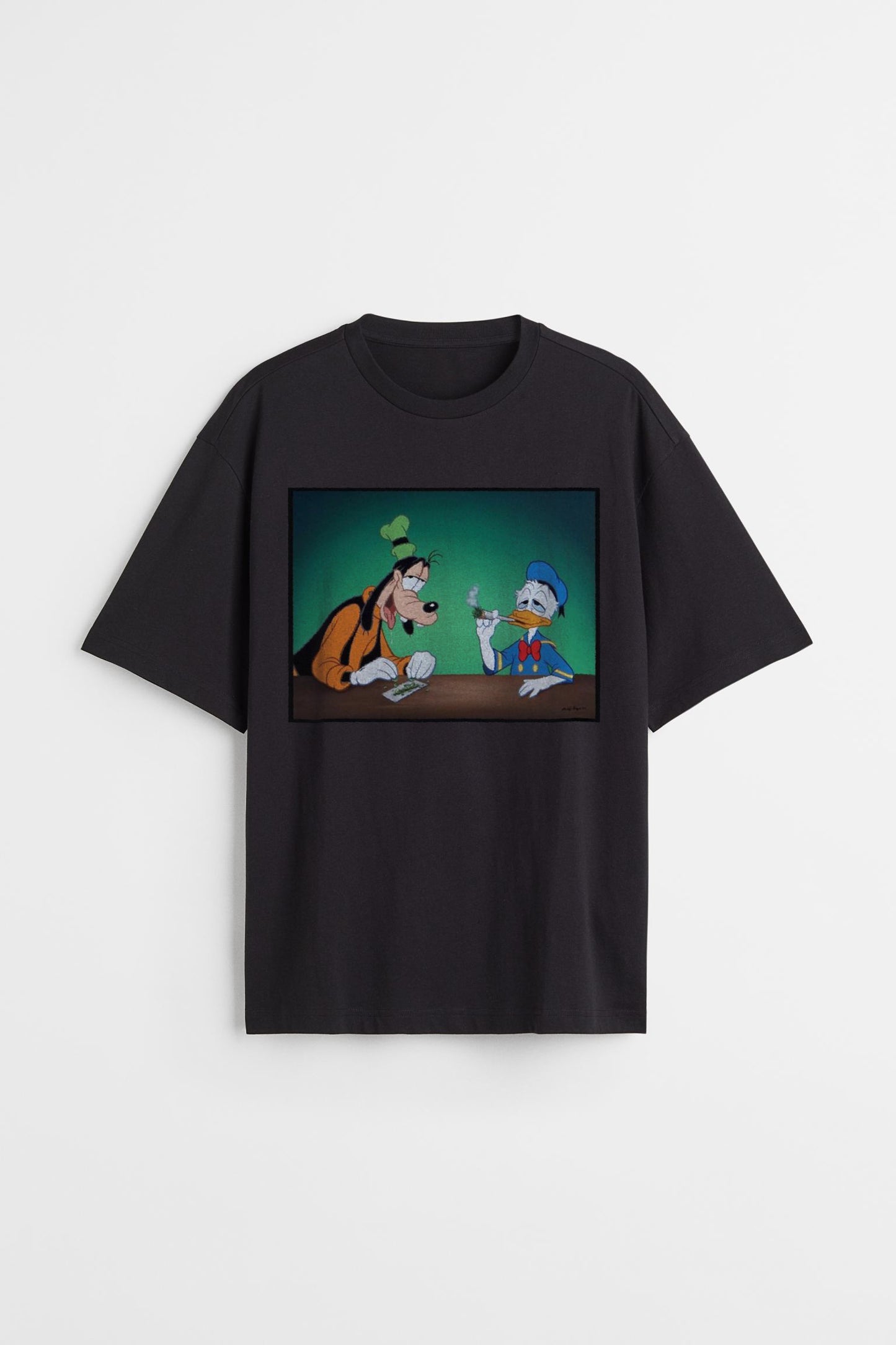 Kartoon Collection// Duck, Dog & Doobie oversized T-shirt